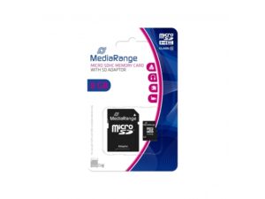 MediaRange MicroSD Card 8GB CL.10 inkl. Adapter MR957