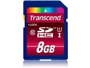 Transcend SD Card  8GB SDHC UHS-I 400x TS8GSDU1