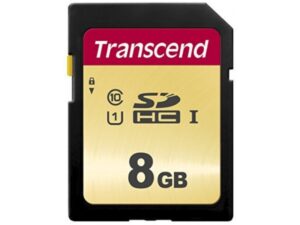 Transcend SD Card 8GB SDHC SDC500S 95/60 MB/s TS8GSDC500S