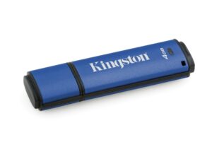 Kingston DataTraveler Vault Privacy 3.0 4GB USB-Stick Blau DTVP30/4GB