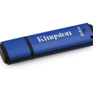 Kingston DataTraveler Vault Privacy 64GB USB-Stick 3.0 Blau DTVP30/64GB