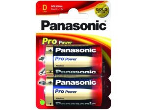 Panasonic Batterie Alkaline Mono D LR20 1.5V Blister (2-Pack) LR20PPG/2BP