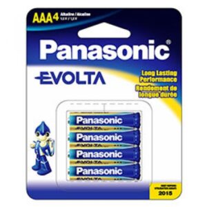 Batterie Panasonic Alkaline Micro AAA LR03 1.5V Blis. (4-Pack) LR03EGE/4BP