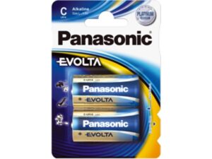Panasonic Batterie Alkaline Baby C LR14 1.5V Blister (2-Pack) LR14EGE/2BP