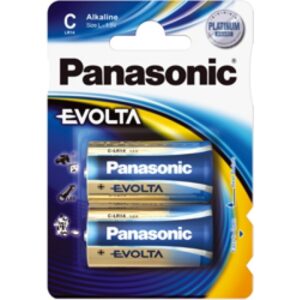 Batteria alcalina Panasonic Baby C LR14 1,5 V Blister (confezione da 2) LR14EGE/2BP