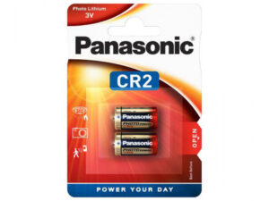 Batterie fotografiche al litio Panasonic CR2 3V Blister (2 pezzi) CR-2L/2BP