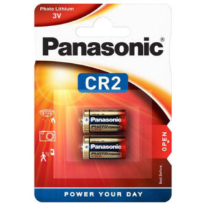 Panasonic piles Lithium Photo CR2 3V Blister (2-pièces) CR-2L/2BP