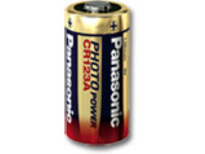 Batteria fotografica al litio Panasonic CR123 3V Blister (2 pezzi) CR-123AL/2BP