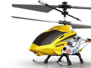 Hélicoptère RC SYMA S107H fonction planeur + Gyro infrarouge 3 voies -Jaune