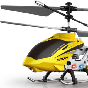 Hélicoptère RC SYMA S107H fonction planeur + Gyro infrarouge 3 voies -Jaune