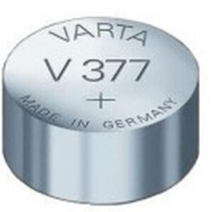 Varta Pile bouton Argent Oxide 377 Blister (1-pièce) 00377 101 401