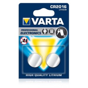 Varta Batterie Lithium Knopfzelle CR2016 Blister (2-Pack) 06016 101 402