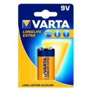 Varta Alkaline Battery E-Block 6LR61 9V Blister Pack (1-Pack) 04122 101 411