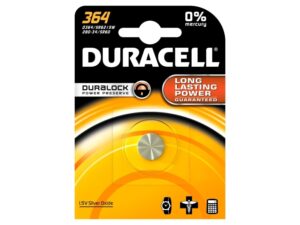 Duracell Batterie Silver Oxide Knopfzelle 364