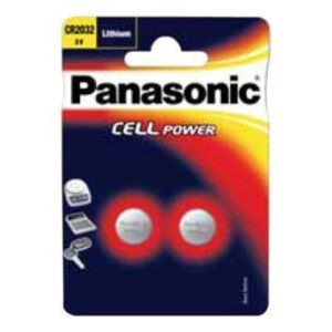 Panasonic Batterie Lith. Knopfzelle CR2032 3V Blister (2-Pack) CR-2032EL/2B