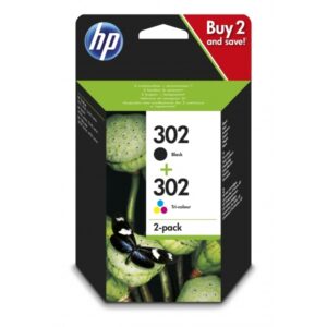 HP Patrone Nr.302 black + color Twinpack X4D37AE