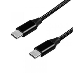 Câble USB 2.0 LogiLink USB-C vers USB-C noir 0