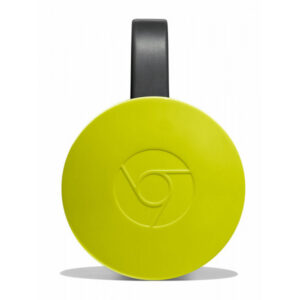 Google Chromecast 2 - Jaune limonade - GA3A00182-A10-Y20