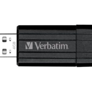 Clé USB 16GB Verbatim PinStripe - BLACK - Sous Blister 49063