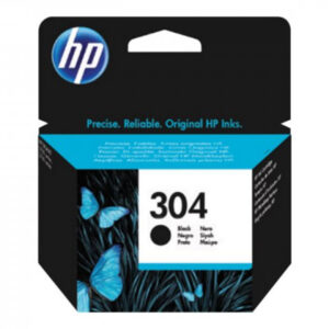 HP Tinte 304 Cartouche d'impression couleurs Noir N9K06AE