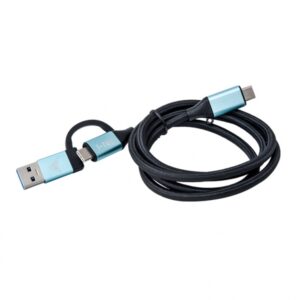 I-TEC USB-C auf USB-C Kabel mit integriertem USB 3.0 Ad. 100cm C31USBCACBL
