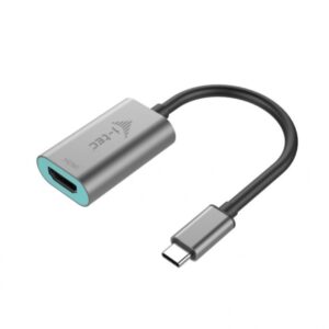 I-TEC USB C auf HDMI Metal Adapter 1x HDMI 4K Ultra HD C31METALHDMI60HZ