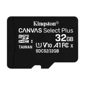 Kingston MicroSDHC 32GB Canvas Select Plus SDCS2/32GB-3P1A
