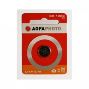 AGFAPHOTO Batterie Lithium Knopfzelle CR1220 3V Blister (1-Pack) 150-803463