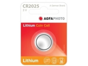 AGFAPHOTO Batterie Lithium Knopfzelle CR2025 3V Blister (1-Pack) 150-803425