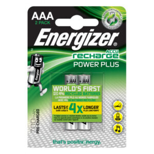 Energizer Akku Recharge AAA HR03 Micro 700mAh 2St. E300626500