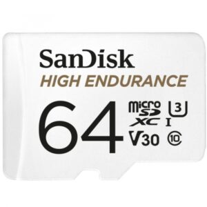 64 GB MicroSDXC SANDISK High Endurance R100/W40 - SDSQQNR-064G-GN6IA