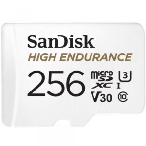 SANDISK MicroSDXC High Endurance 256GB Class 10 R100/W40 SDSQQNR-256G-GN6IA