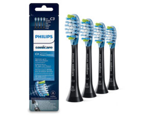 Philips Sonicare Têtes de brosse à dents  HX 9044/33 C3 Noire  - 4pcs pack