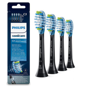 Philips Sonicare Têtes de brosse à dents  HX 9044/33 C3 Noire  - 4pcs pack