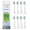 Philips Sonicare Têtes de brosse à dents standard  HX 6068/12 W2 blanc - 8pcs pack