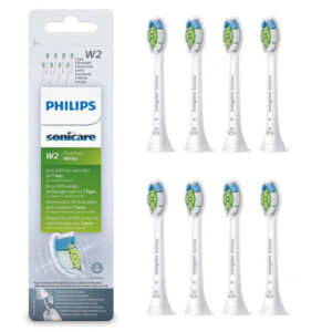 Philips Sonicare Têtes de brosse à dents standard  HX 6068/12 W2 blanc - 8pcs pack