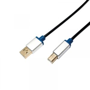 Câble USB 2.0 LogiLink Premium USB-A vers USB-B 1