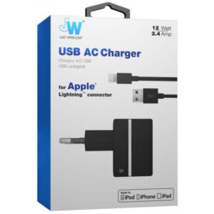 Just Wireless MFI Speed Charger + Lightning Cable 2.4A