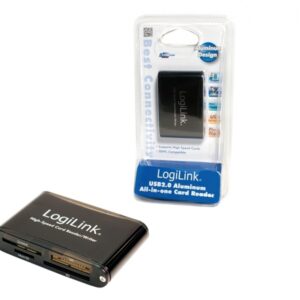 LogiLink Lecteur de carte USB 2.0 externe CR0013