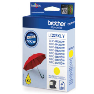 Brother TIN LC-225XLY Yellow LC225XLY