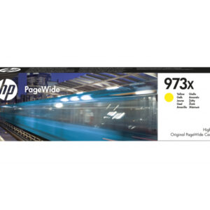 HP 973X - Original-Encre à pigments-Jaune-Impression à jet d'encre F6T83AE