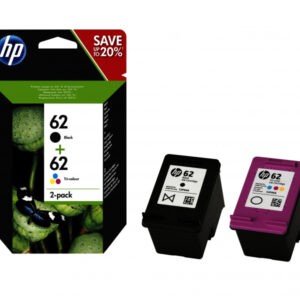 HP TIN # 62 Black & Color (C/M/Y) N9J71AE N9J71AE