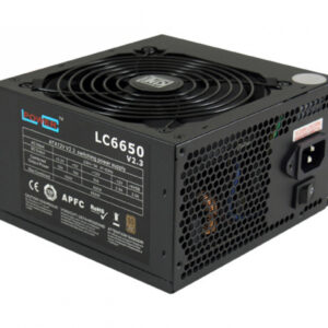 LC Power LC6650 V2.3 650 W 230 V 47 63 Hz 5 A Actif 100 W LC6650 V2.3