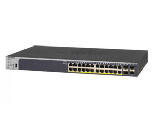 Netgear Smart switch Gigabit Ethernet 28 ports avec 4 ports SFP et haute puissance - GS728TPP-200EUS