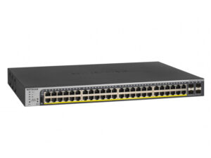 Netgear Smart Swich Web manageable Pro Gigabit PoE+ 48 ports et 4 ports SFP (760 W) -GS752TPP-100EUS