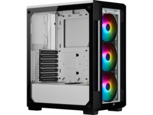 Corsair Case iCUE 220T RGB Tempered Glass Mid-Tower White CC-9011191-WW