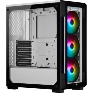 Corsair Case iCUE 220T RGB Tempered Glass Mid-Tower White CC-9011191-WW