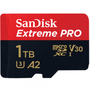 SanDisk MicroSDXC  1TB Extreme PRO R170/W90 C10 U3 V30 A SDSQXCZ-1T00-GN6MA