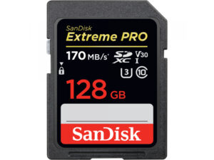 SanDisk SDXC 128GB CARD Extreme Pro 170/90 V30 UHS-I U3 SDSDXXY-128G-GN4IN