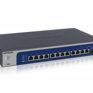 Netgear Switch 12 ports 10 Gigabit/Multi-Gigabit Ethernet avec 2 ports combinés SFP+ XS512EM-100EUS